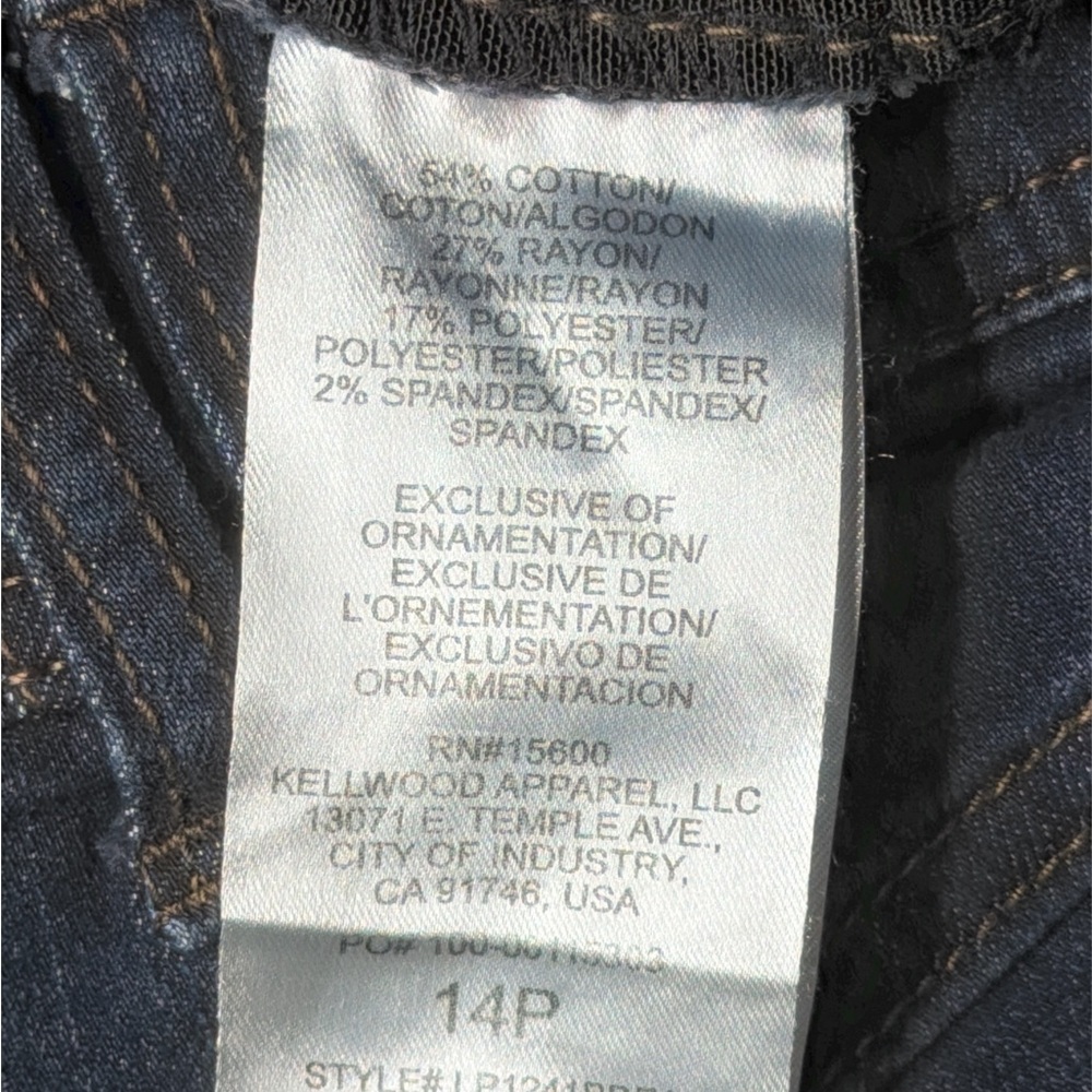 Wit & Wisdom Classic Blue Women's Jeans - Picture 4 of 4